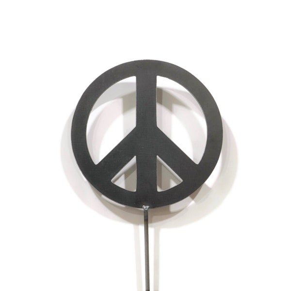 Peace Sign Yard Art Etsy