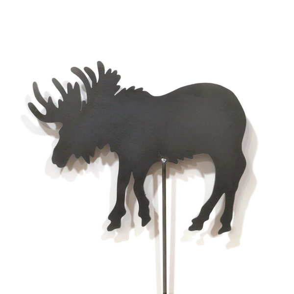 Metal Moose Yard Art Etsy