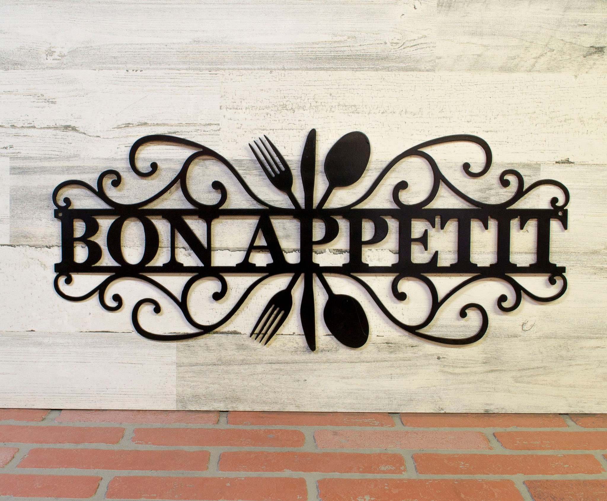 Bon Appetit Metal Sign Kitchen Wall Decor Mothers Day Gift Etsy