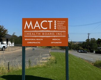 Depósito de letrero personalizado