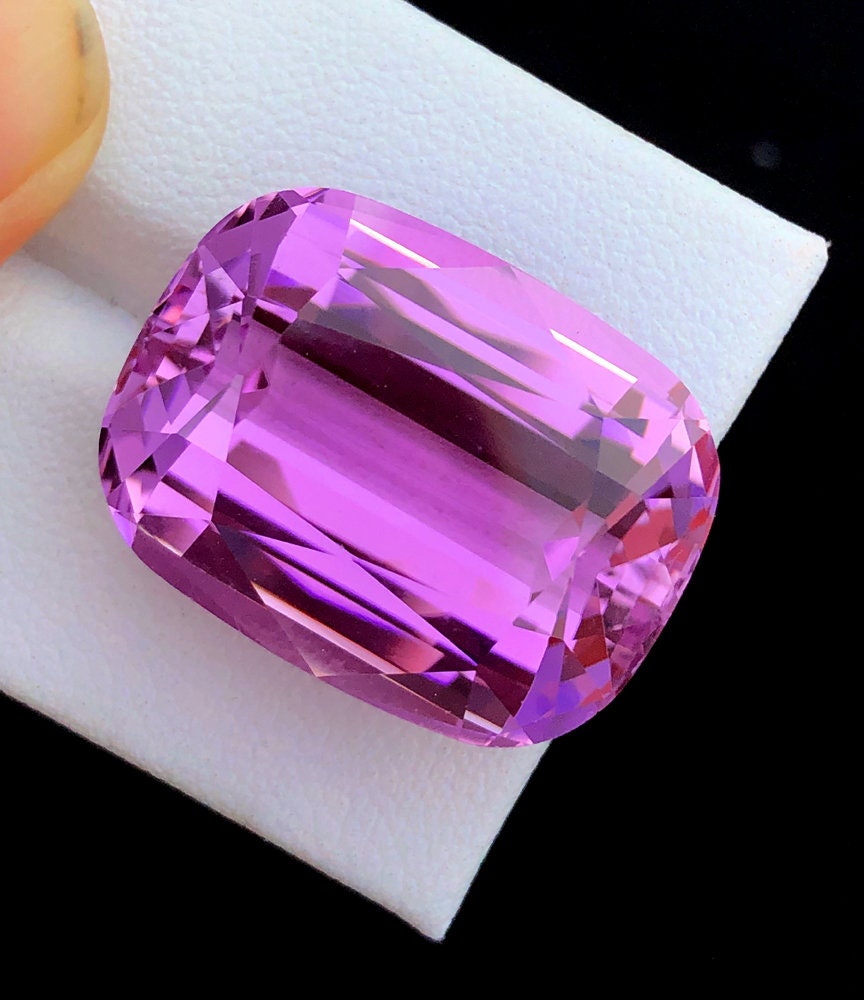 Natural Pink Kunzite Gemstone 38.10 cts 231712 mm Etsy