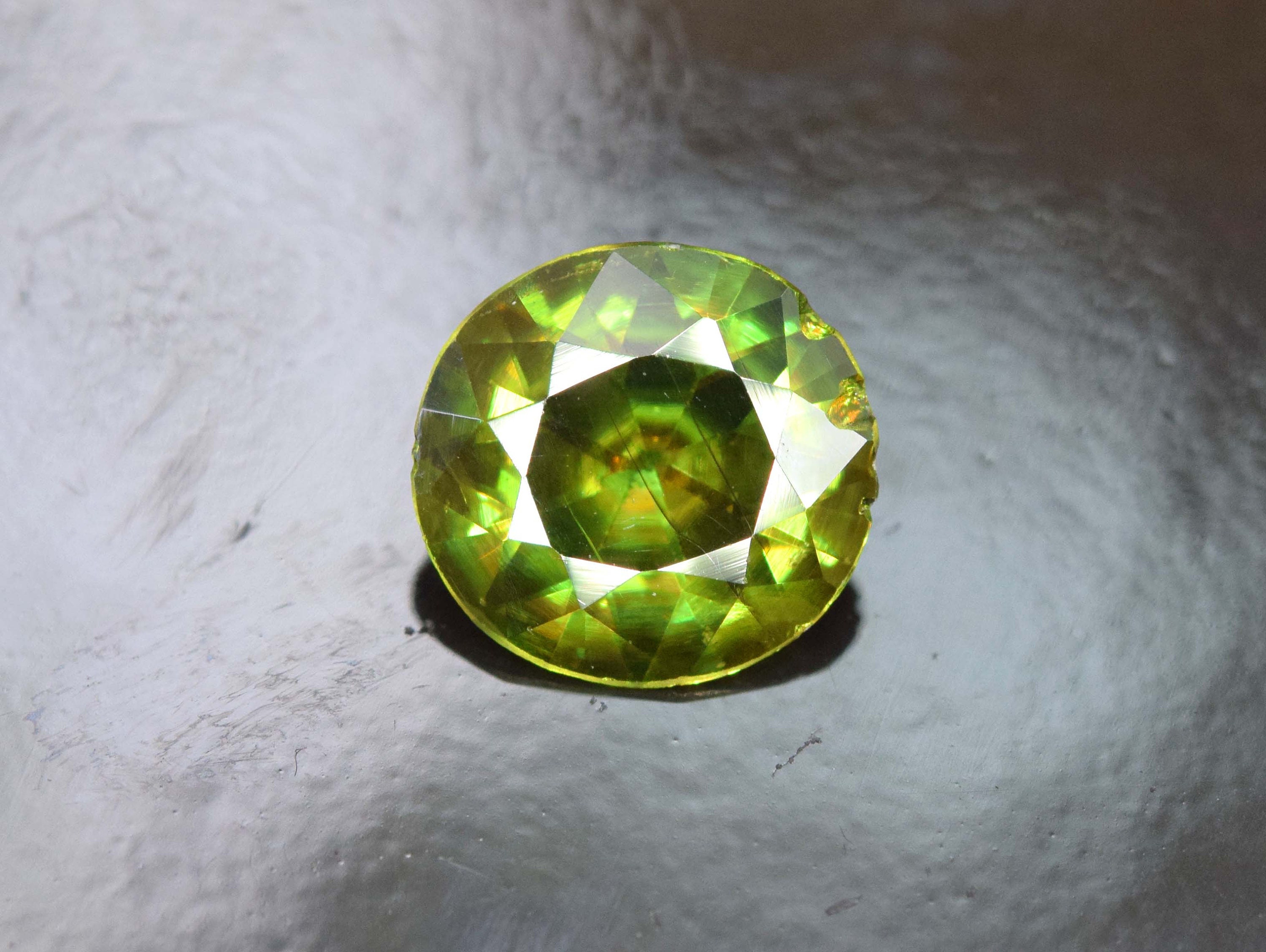 Natural Sphene Titanite Loose Gemstone 1.60 Carats Etsy