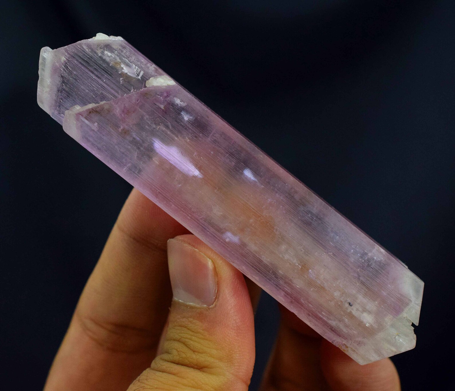 kunzite crystal kunzite crystal