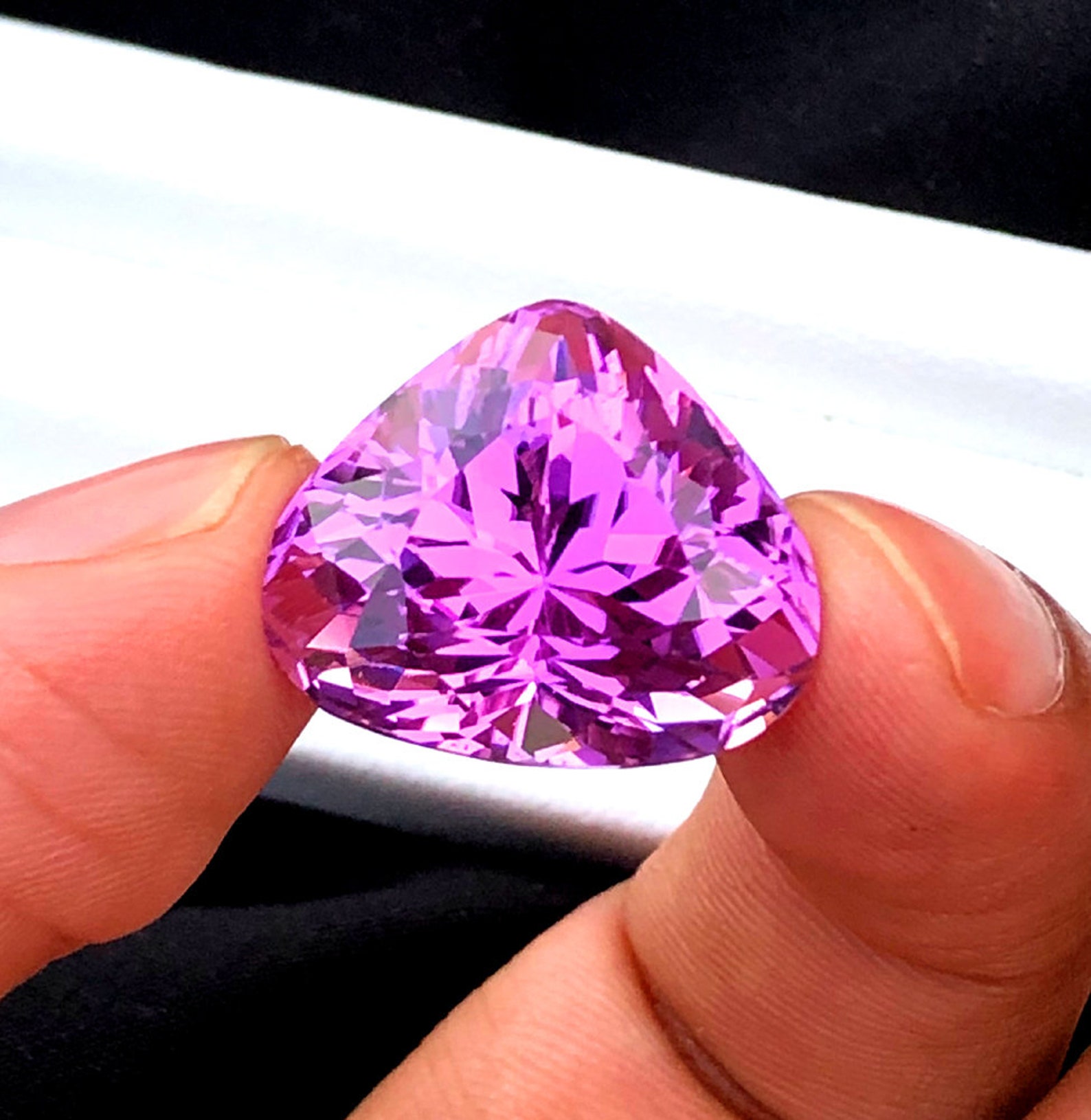 Natural Pink Kunzite Gemstone 26.70 cts 201714 mm Etsy