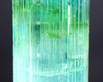 56.20 carats Terminated Gem Grade Sea Foam Blue Color Natural Tourmaline Crystal from Afghanistan - 33*14*13 mm