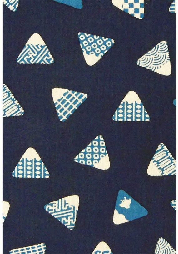 Tenugui Towel, Hand Dyed Fabric, Hamamonyo, Rice Ball Mt. Fuji