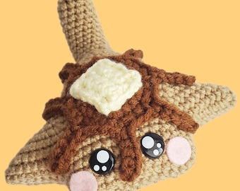 Kawaii Sea Pancake Stingray Shortstack Plushie