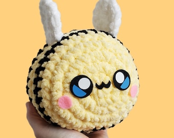 Super Fluffy Bee Ball Plushie