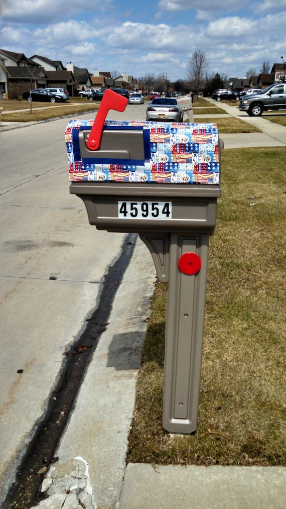 Mail Box Covers for plastic mailboxes Etsy