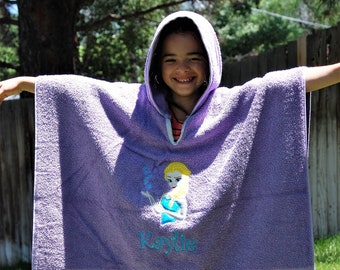 Unicorn Kids' Poncho Towels – Perfect for Splashing Adventures!