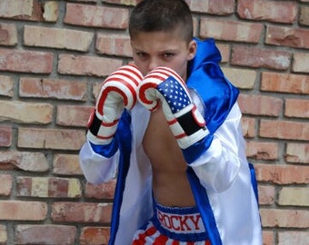 Youth Boxing Warrior Robe – The Ultimate Style Statement (Robe Only)