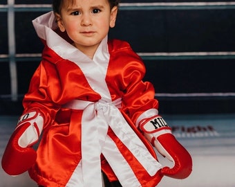 Tiny Champion Robe - Exclusive Baby Boxing Robe (Gloves and Shorts Not Included)