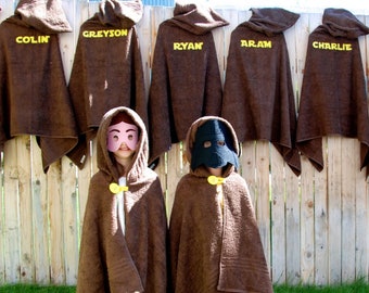 May the Celebration Be With You: Personalized Jedi-Inspired Towel Set – Ideal Birthday Party Favors (Set of 10)