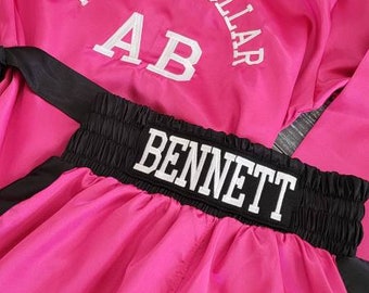 Adult Boxing Robe and Shorts Set – Unleash Your Inner Champion! (Gloves NOT included)