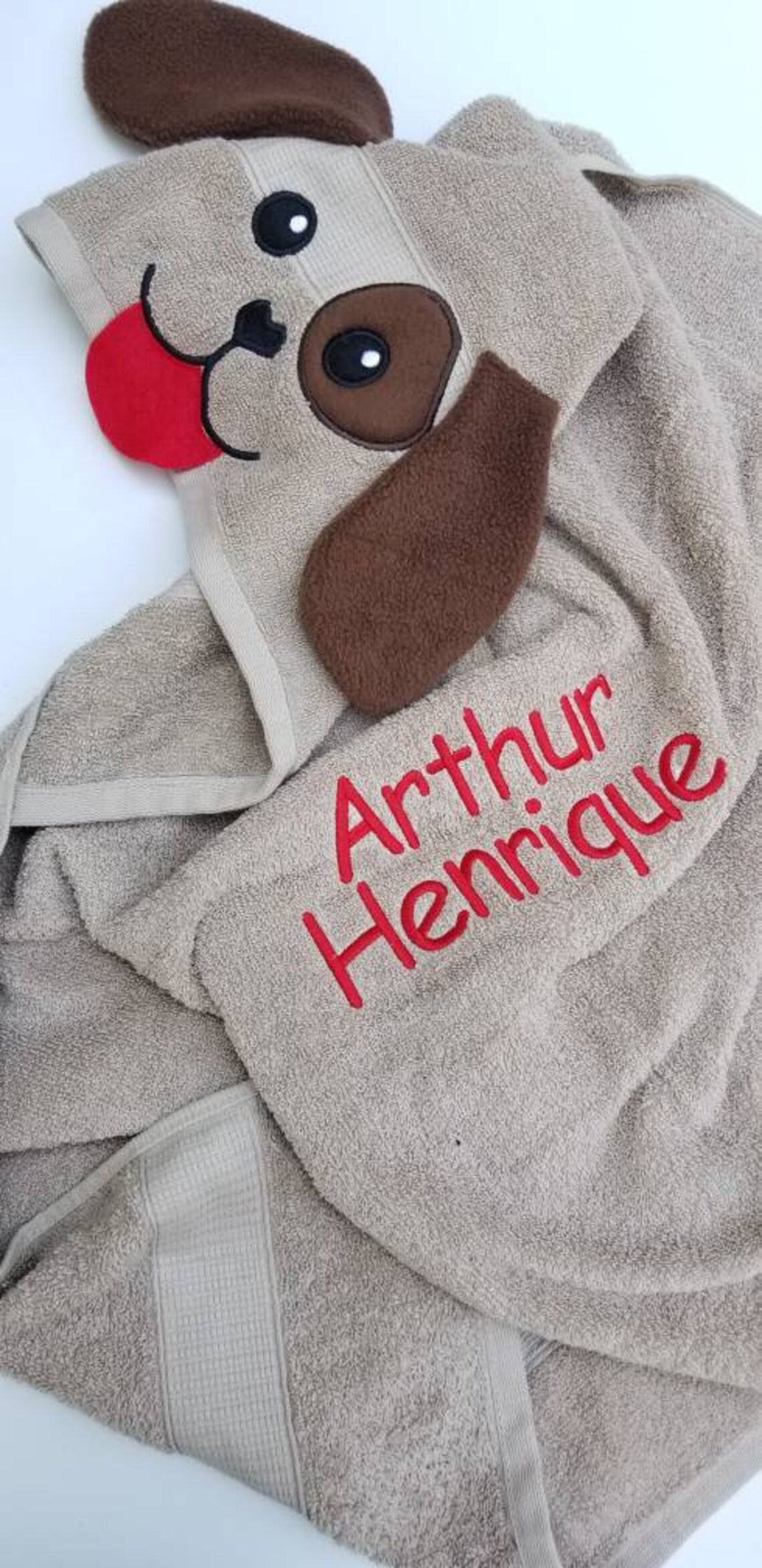 Puppy Hooded Fun Bath Towel/ Animal Hooded Towel/ Bath Etsy