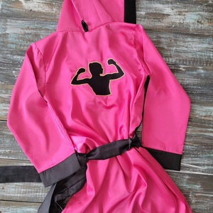 Personalized Adult Boxing Fighter Robe - Unleash Your Inner Champion!