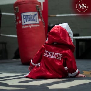 Personalized Baby Boxing Halloween Costume – Perfect Birthday Gift & Party Outfit