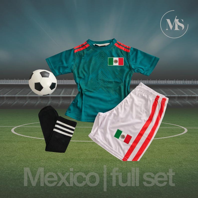 Personalized Kids Soccer Jersey | World Cup Inspired Football Kit | Custom Name & Number | Baby and Toddler Soccer Outfit | Team Colors Set image 16