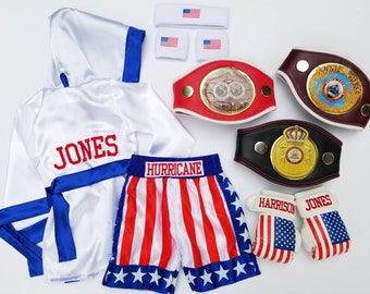 The G.O.A.T. Boxing Champion Set - The Ultimate Halloween Costume for Kids!