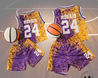 Special Order Youth Basketball Custom Jersey + shorts