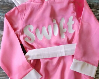 Baby Boxing Robe: Name Customized with Heat Transfer