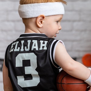 Personalized Basketball Jersey, Shorts or Set: Jersey, Shorts, Ball, and Sweatband Combo image 1