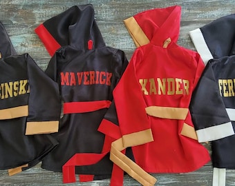 inval Slecht Onmiddellijk Kids Boxing ROBE Baby boxing Robe Robe Halloween costume - Etsy België