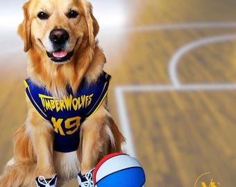 Personalized Pet Basketball Jersey