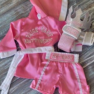 Royal Baby Boxing Set: Personalized Robe, Shorts, Gloves, and Crown