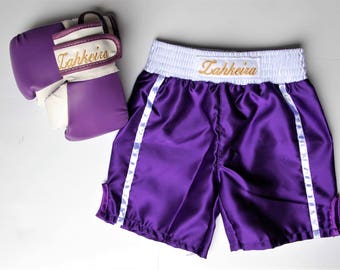 Baby Boxing set Gloves and shorts personalized