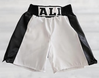Youth or Adult Personalized Boxing Trunks (Shorts Only)