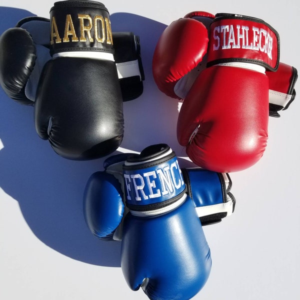 Adult or Youth Personalized boxing gloves