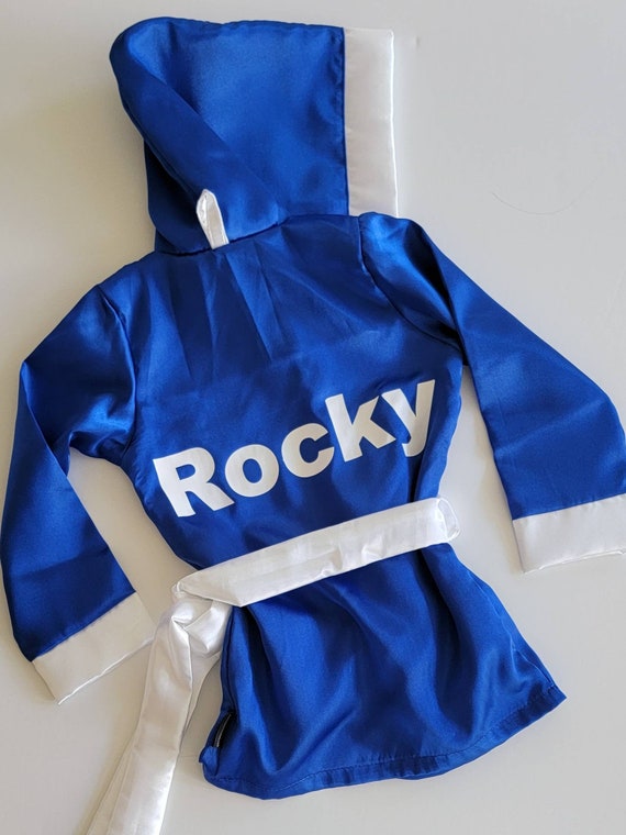 Unique Baby Boxing ROBE With Custom Vinyl Personalization 