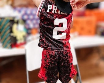 Baby Basketball Jersey and shorts personalized/ kids basketball jersey/ kids Jersey
