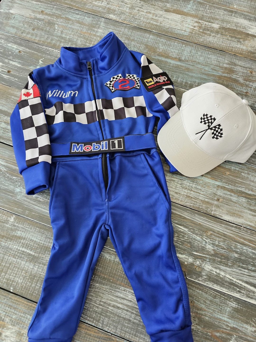 Kids Car Racing Suit, Driver Racing Suit, Pilot Suit, Baby Race Suit