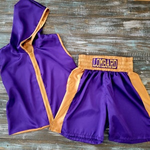 Adult Boxing Vest and Matching Shorts Set (Gloves NOT Included)