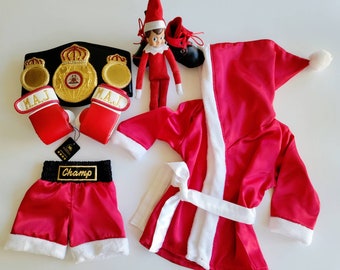 Festive Baby Santa Boxing Set for Kids