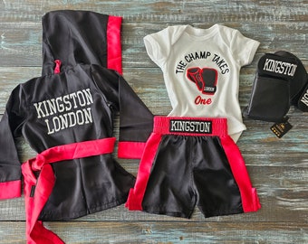 Baby's First Birthday Rumble Boxing Set