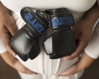 Tiny Boxing Gloves: Personalized for the Big Announcement