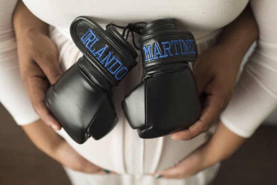 Baby boxhandschuhe personalisiert
