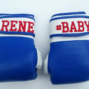 Customized Tiny Punchers: Baby Boxing Gloves with a Personal Touch image 5