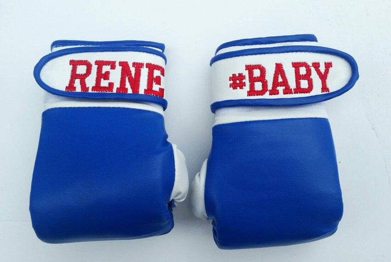 Customized Tiny Punchers: Baby Boxing Gloves with a Personal Touch image 5