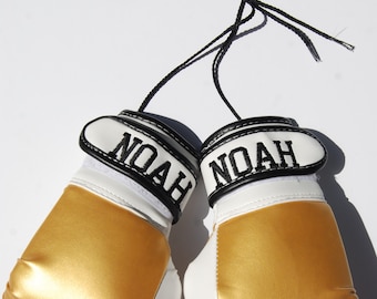 Customize Your Tiny Champ's Gear: Personalized Baby Boxing Gloves!