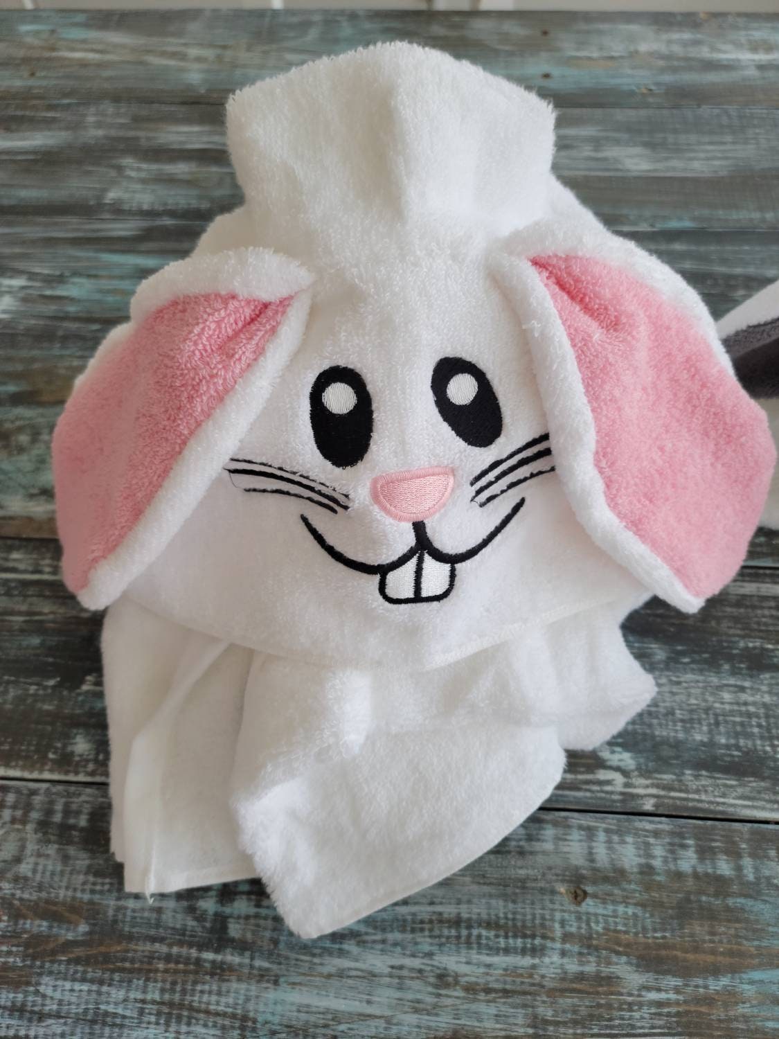 Rabbit hotsell hooded towel