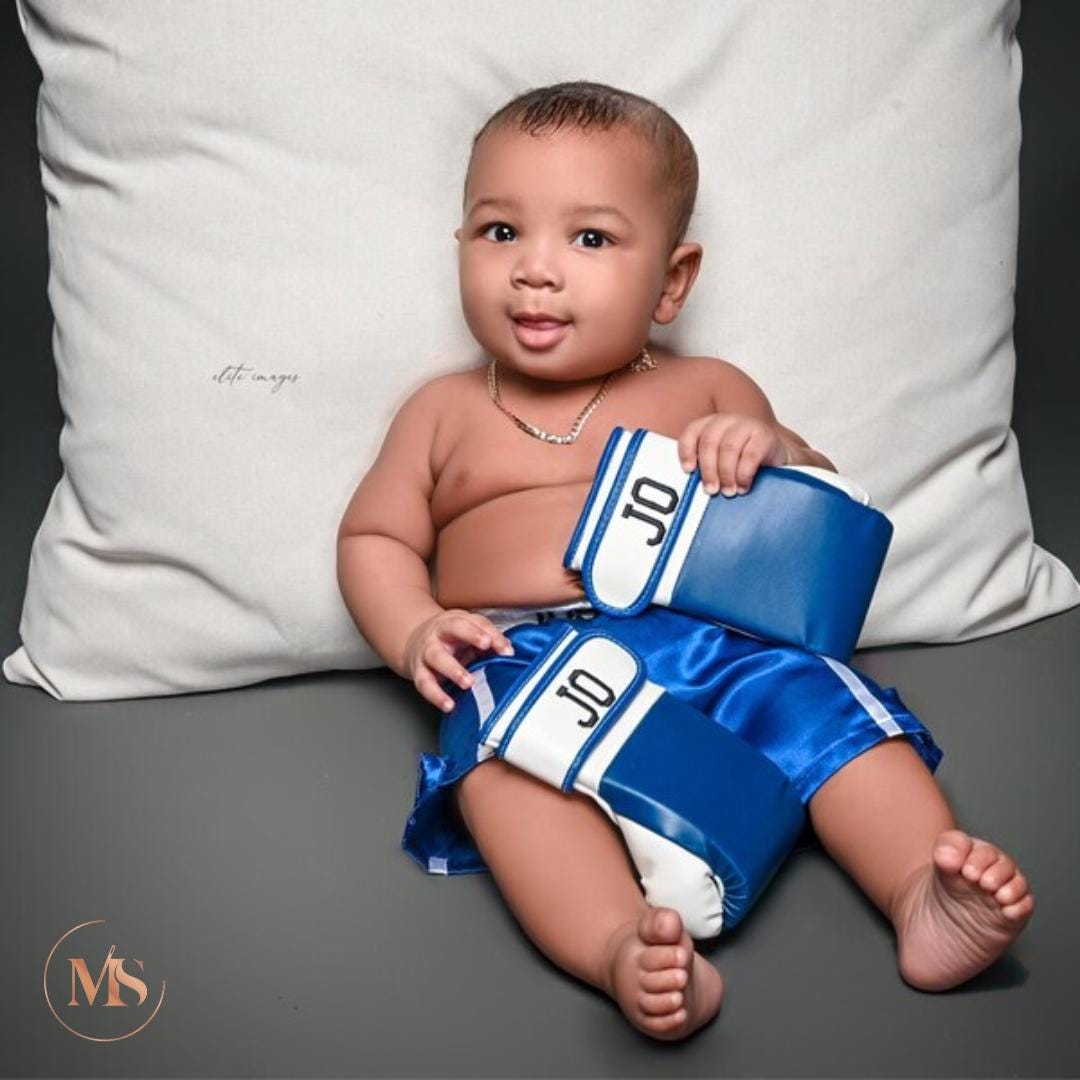 Personalized Baby and Toddler Boxing Gloves for Little Champs