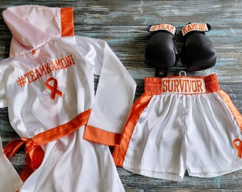 Youth Boxing Set: Robe, Shorts, and Gloves for Cancer Fighters and Survivors