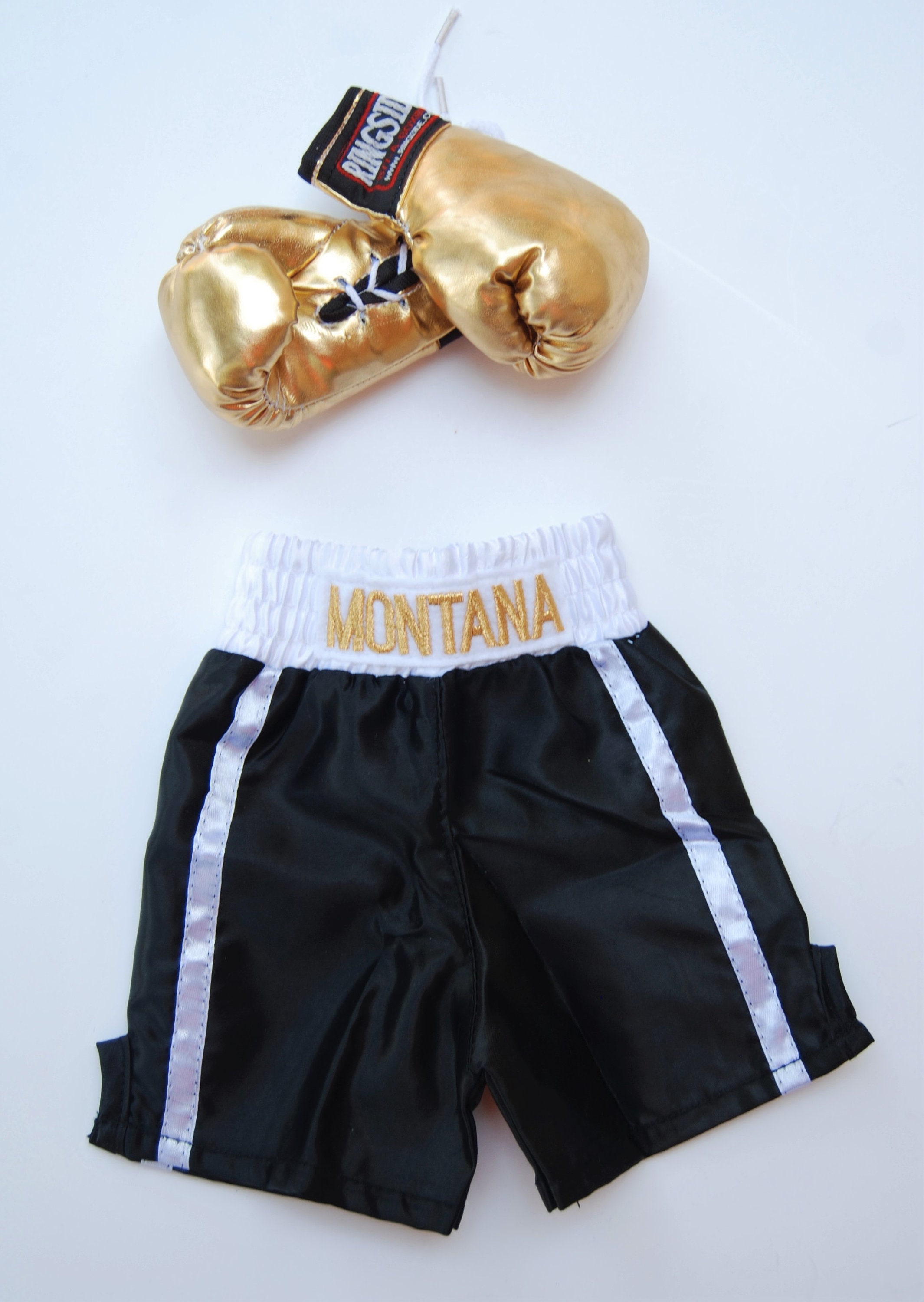personalized mini boxing gloves