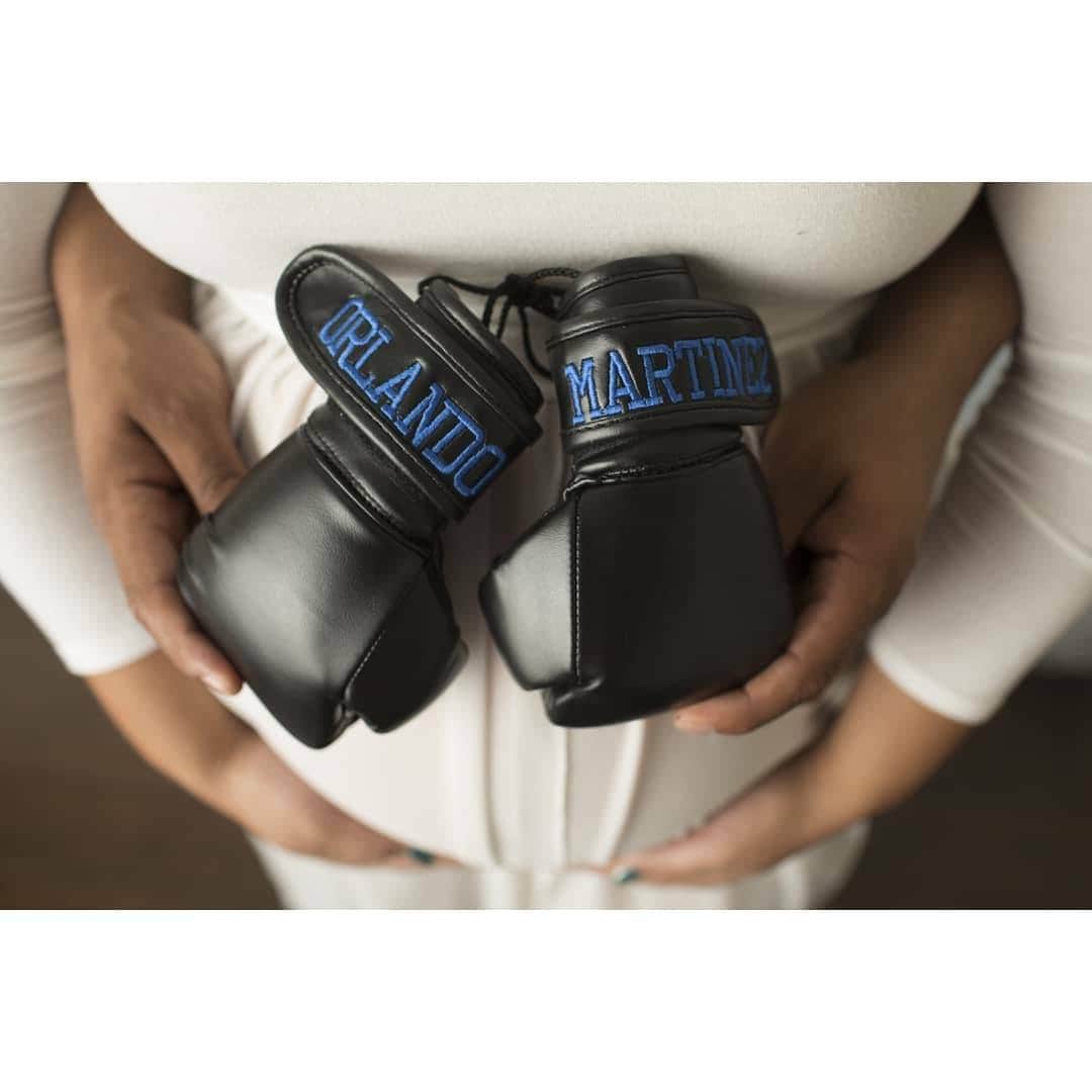 Tiny Knockout Personalized Baby Boxing Gloves for Epic Pregnancy