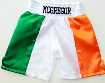 Irish/Ireland Flag Baby Boxing Trunks