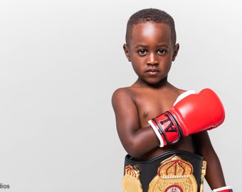 Kids Boxing Gloves: 4oz (Sizes 3T, 4T, 5T)